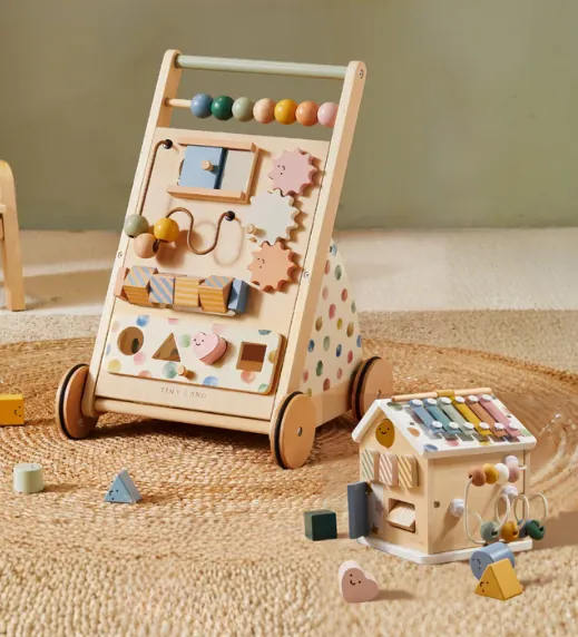 Complete Development Playset Baby Walker and Activity Cube